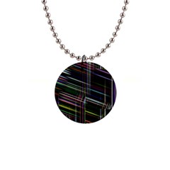 False Prismatic Black Background 1  Button Necklace by Pakjumat