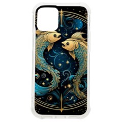 Fish Star Sign Iphone 12 Mini Tpu Uv Print Case	 by Pakjumat