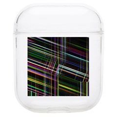 False Prismatic Black Background Soft Tpu Airpods 1/2 Case by Pakjumat