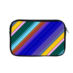 Color Lines Slanting Green Blue Apple Macbook Pro 13  Zipper Case by Pakjumat