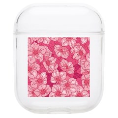 Cute Pink Sakura Flower Pattern Soft Tpu Airpods 1/2 Case