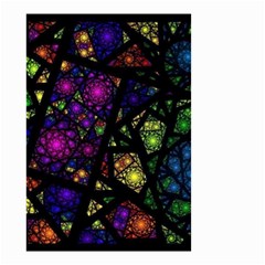 Stained Glass Crystal Art Small Garden Flag (two Sides) by Pakjumat