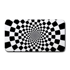 Geomtric Pattern Illusion Shapes Medium Bar Mat by Pakjumat