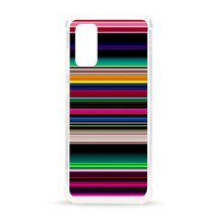 Horizontal Lines Colorful Samsung Galaxy S20 6 2 Inch Tpu Uv Case