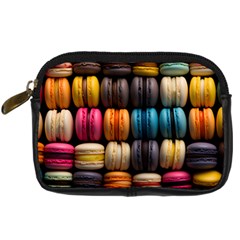 Macaroon Sweet Treat Digital Camera Leather Case by Pakjumat