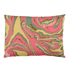 Pattern Glitter Pastel Layer Pillow Case (two Sides) by Pakjumat