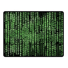 Matrix Technology Tech Data Digital Network Two Sides Fleece Blanket (small) by Pakjumat