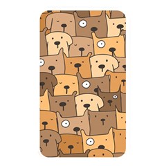 Cute Dog Seamless Pattern Background Memory Card Reader (rectangular)