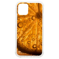 Lime Water Bubbles Macro Light Detail Background Iphone 12 Mini Tpu Uv Print Case	 by Pakjumat