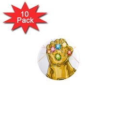 The Infinity Gauntlet Thanos 1  Mini Magnet (10 Pack) 