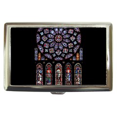 Chartres Cathedral Notre Dame De Paris Stained Glass Cigarette Money Case