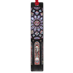 Chartres Cathedral Notre Dame De Paris Stained Glass Large Book Marks