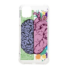 Brain Heart Balance Emotion Iphone 11 Pro Max 6 5 Inch Tpu Uv Print Case by Maspions