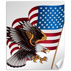 American Eagle Clip Art Canvas 20  X 24 