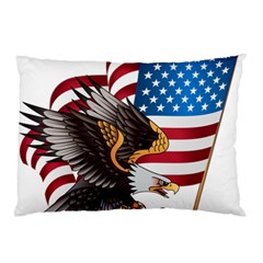 American Eagle Clip Art Pillow Case