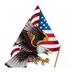 American Eagle Clip Art Wooden Puzzle Triangle