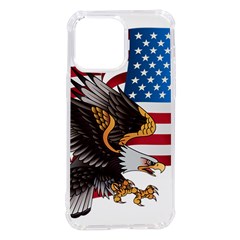 American Eagle Clip Art Iphone 14 Pro Max Tpu Uv Print Case by Maspions