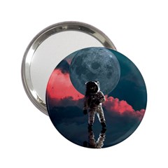 Astronaut Moon Space Nasa Planet 2 25  Handbag Mirrors