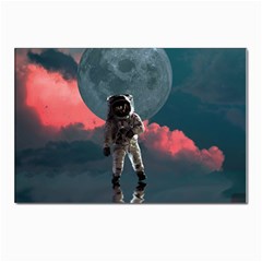 Astronaut Moon Space Nasa Planet Postcards 5  X 7  (pkg Of 10)