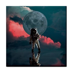 Astronaut Moon Space Nasa Planet Face Towel