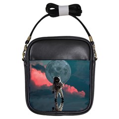 Astronaut Moon Space Nasa Planet Girls Sling Bag