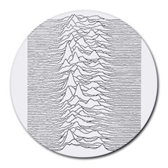 Joy Division Unknown Pleasures Round Mousepad