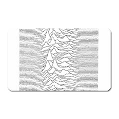 Joy Division Unknown Pleasures Magnet (rectangular)