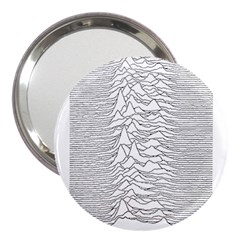 Joy Division Unknown Pleasures 3  Handbag Mirrors