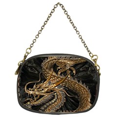 Fantasy Dragon Pentagram Chain Purse (two Sides)