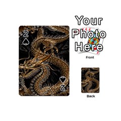 Fantasy Dragon Pentagram Playing Cards 54 Designs (mini) by Maspions