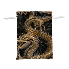 Fantasy Dragon Pentagram Lightweight Drawstring Pouch (s)