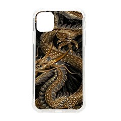 Fantasy Dragon Pentagram Iphone 11 Tpu Uv Print Case by Maspions