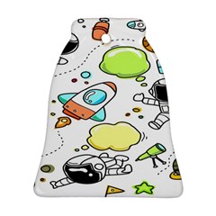 Sketch Cartoon Space Set Ornament (bell)