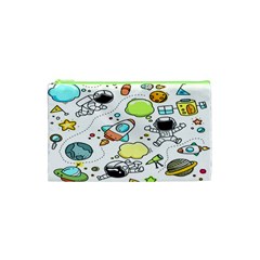 Sketch Cartoon Space Set Cosmetic Bag (XS)