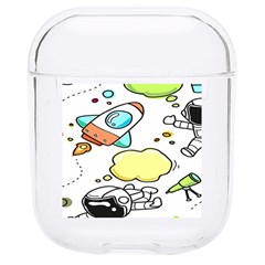 Sketch Cartoon Space Set Hard PC AirPods 1/2 Case