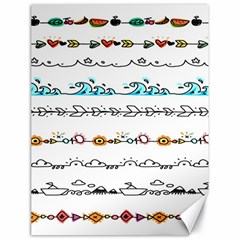 Decoration Element Style Pattern Canvas 18  X 24 