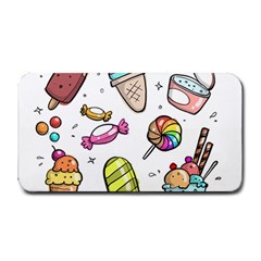 Doodle Cartoon Drawn Cone Food Medium Bar Mat