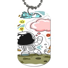 Sketch Cute Child Funny Dog Tag (two Sides)