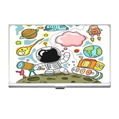 Sketch Cute Child Funny Business Card Holder