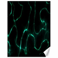 Green Pattern Background Abstract Canvas 18  X 24 