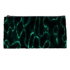 Green Pattern Background Abstract Pencil Case