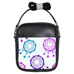 Dreamcatcher Dream Catcher Pattern Girls Sling Bag by Hannah976