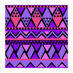 Seamless Purple Pink Pattern Medium Glasses Cloth (2 Sides)