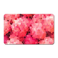 Mosaic Structure Pattern Background Magnet (rectangular)