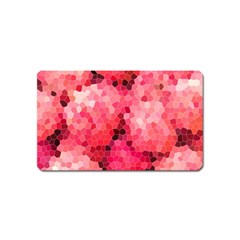 Mosaic Structure Pattern Background Magnet (name Card)