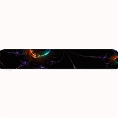 Fractal Transfer Metallic Black Small Bar Mat