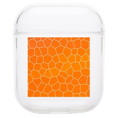 Orange Mosaic Structure Background Soft TPU AirPods 1/2 Case