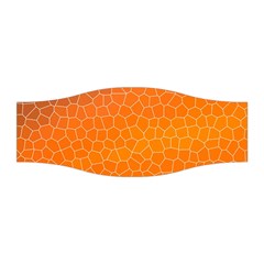 Orange Mosaic Structure Background Stretchable Headband