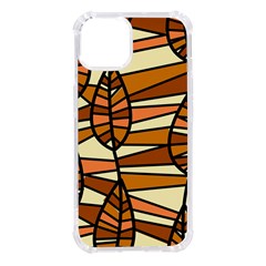 Autumn Leaf Mosaic Seamless Iphone 14 Tpu Uv Print Case by Hannah976