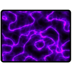 Purple Pattern Background Structure Fleece Blanket (large) by Hannah976